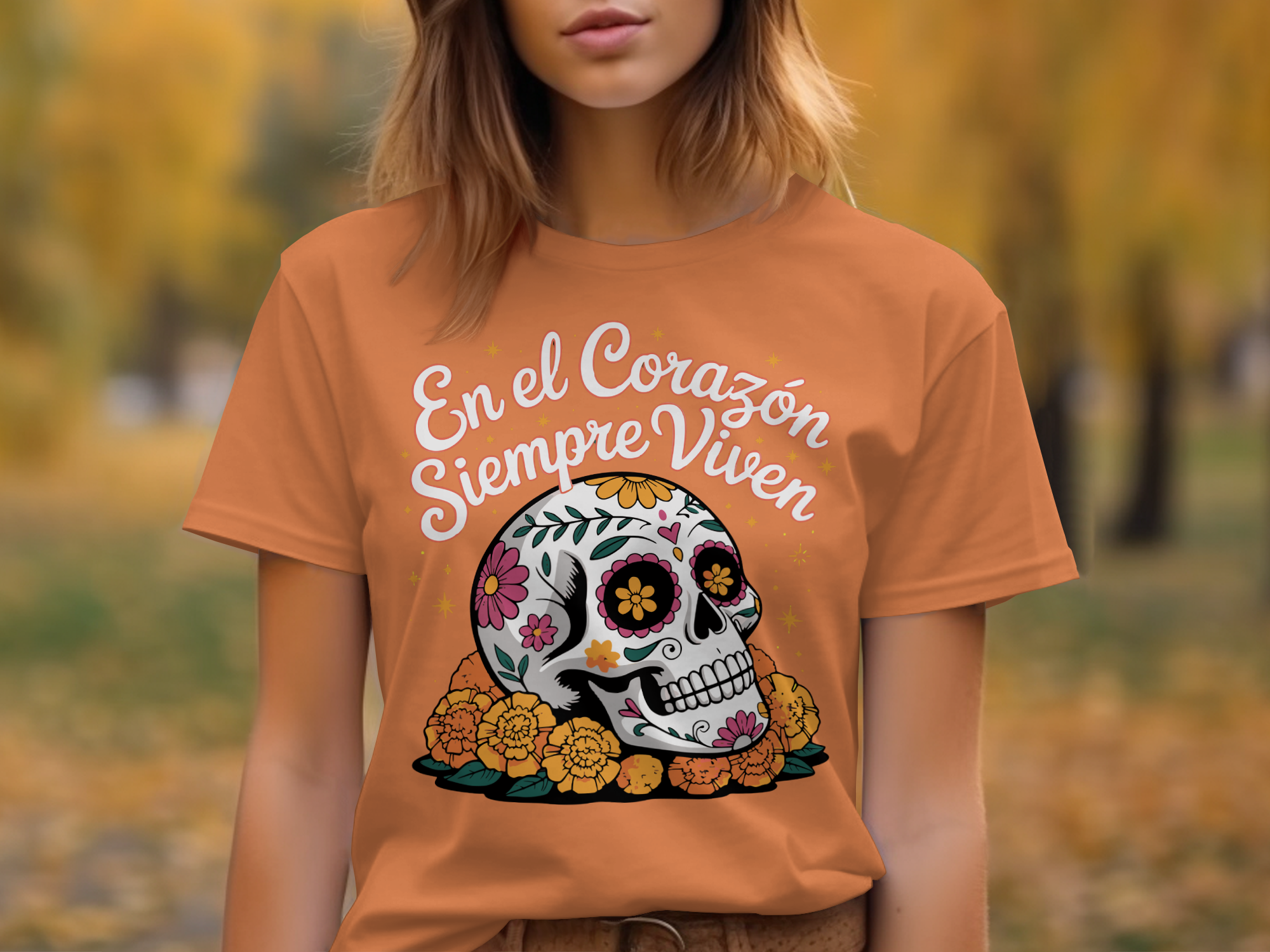 En el Corazón Siempre Viven Graphic T-shirt product type