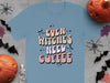 Even Witches Need Coffee Halloween Shirt product type