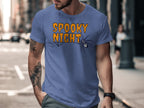 Spooky Night Graphic Tee with Spider Design product type