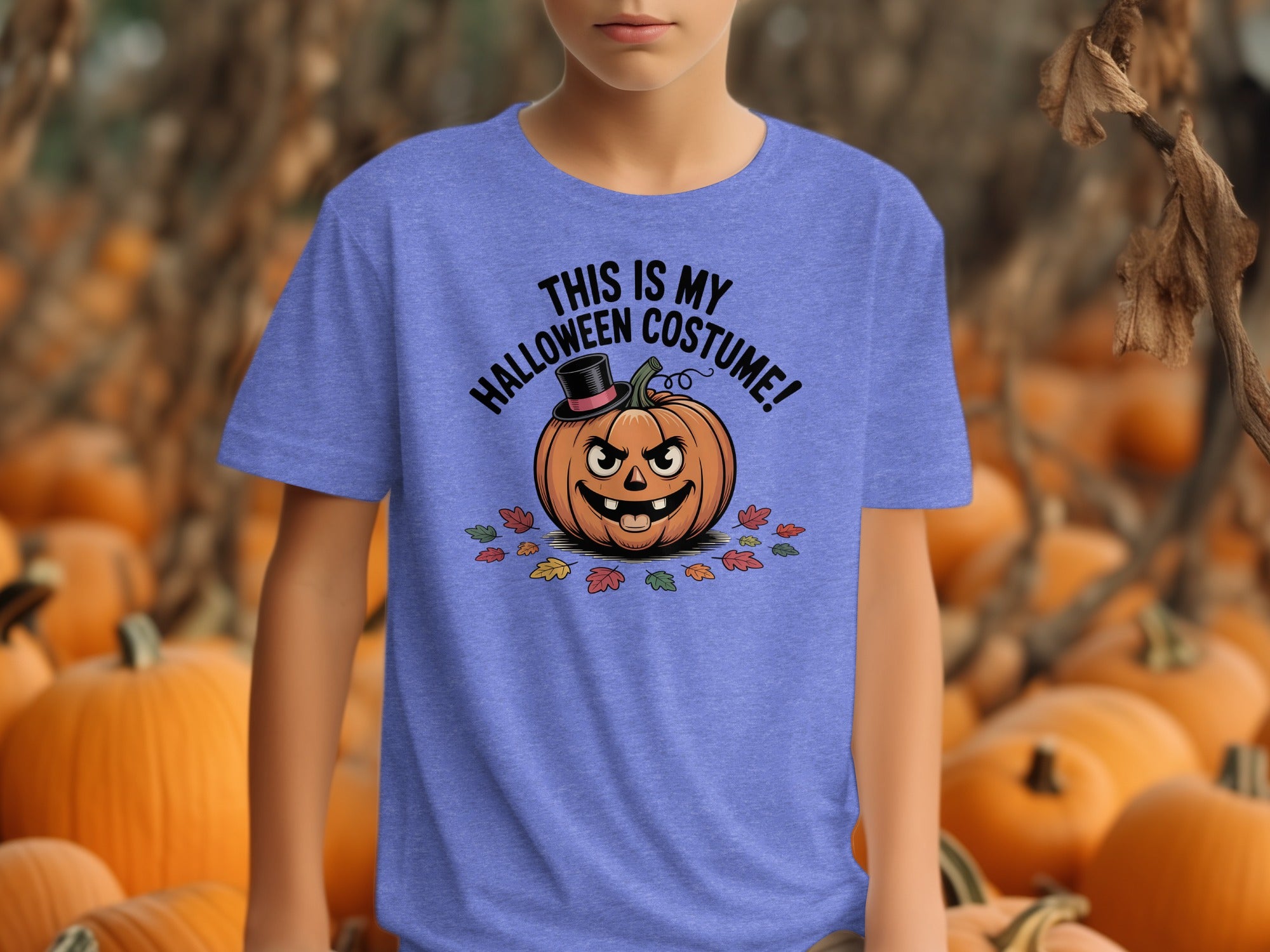Funny Pumpkin Halloween Costume Halloween T-Shirt product