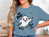 Hey Boo Halloween Ghost Graphic Tee Shirt product