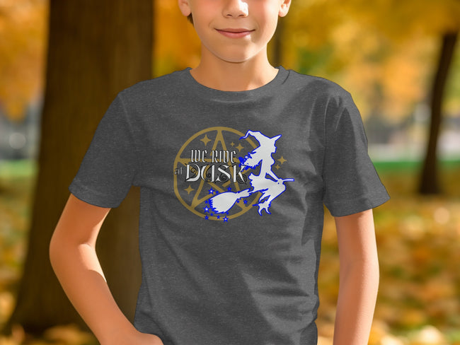 We Ride At Dusk Graphic Printed T-shirt product