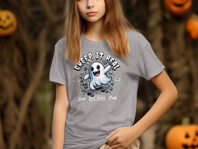 Keep It Real Skateboarding Ghost T-Shirt Product