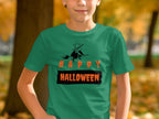 Happy Halloween Witch Green T-Shirt product type