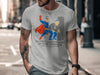 Superhero Saving World or Filing Paperwork T-shirt product type