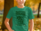 Adopt Funny Friends Graphic Kids T-shirt product type