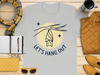 Let's Hang Out Bat Graphic Short Sleeve Shirt product type