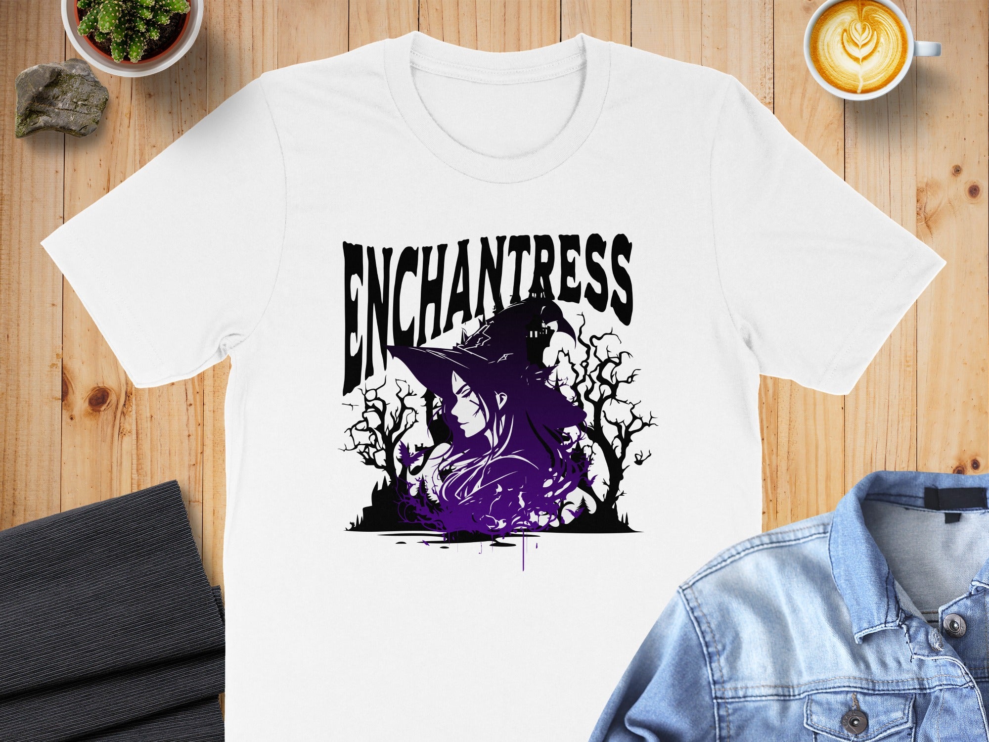 Enchantress Graphic Design Halloween T-Shirt product type