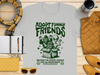 Adopt Funny Friends Graphic Print T-Shirt product type