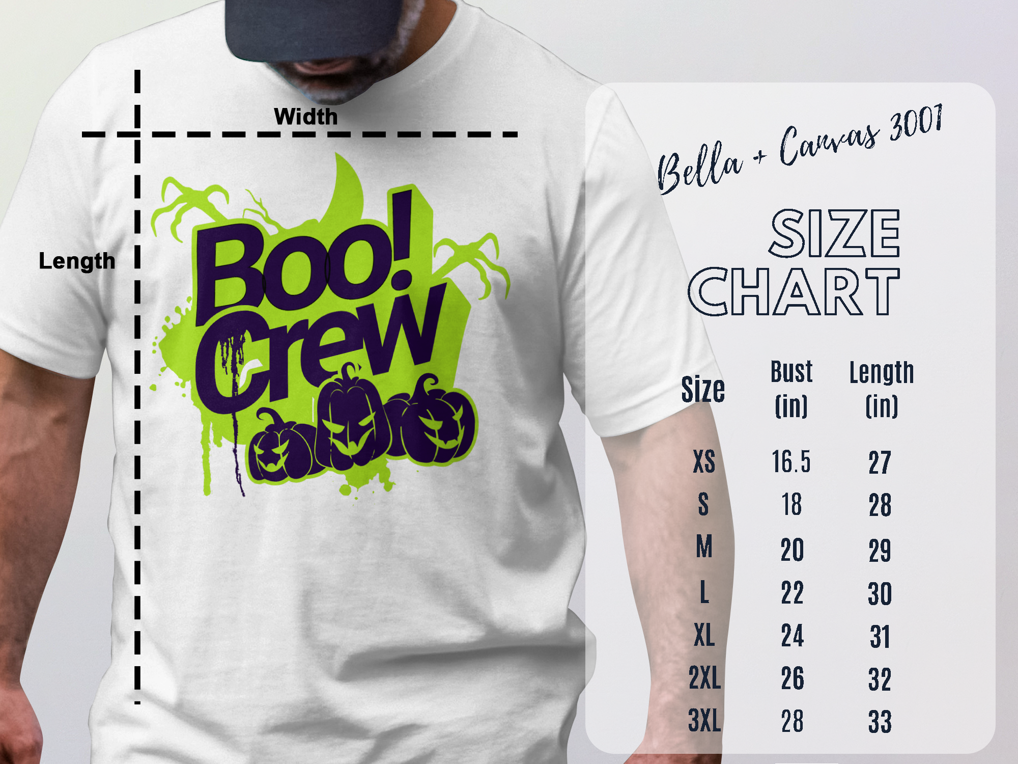 Boo Crew Pumpkin Design T-shirt Halloween Themed product