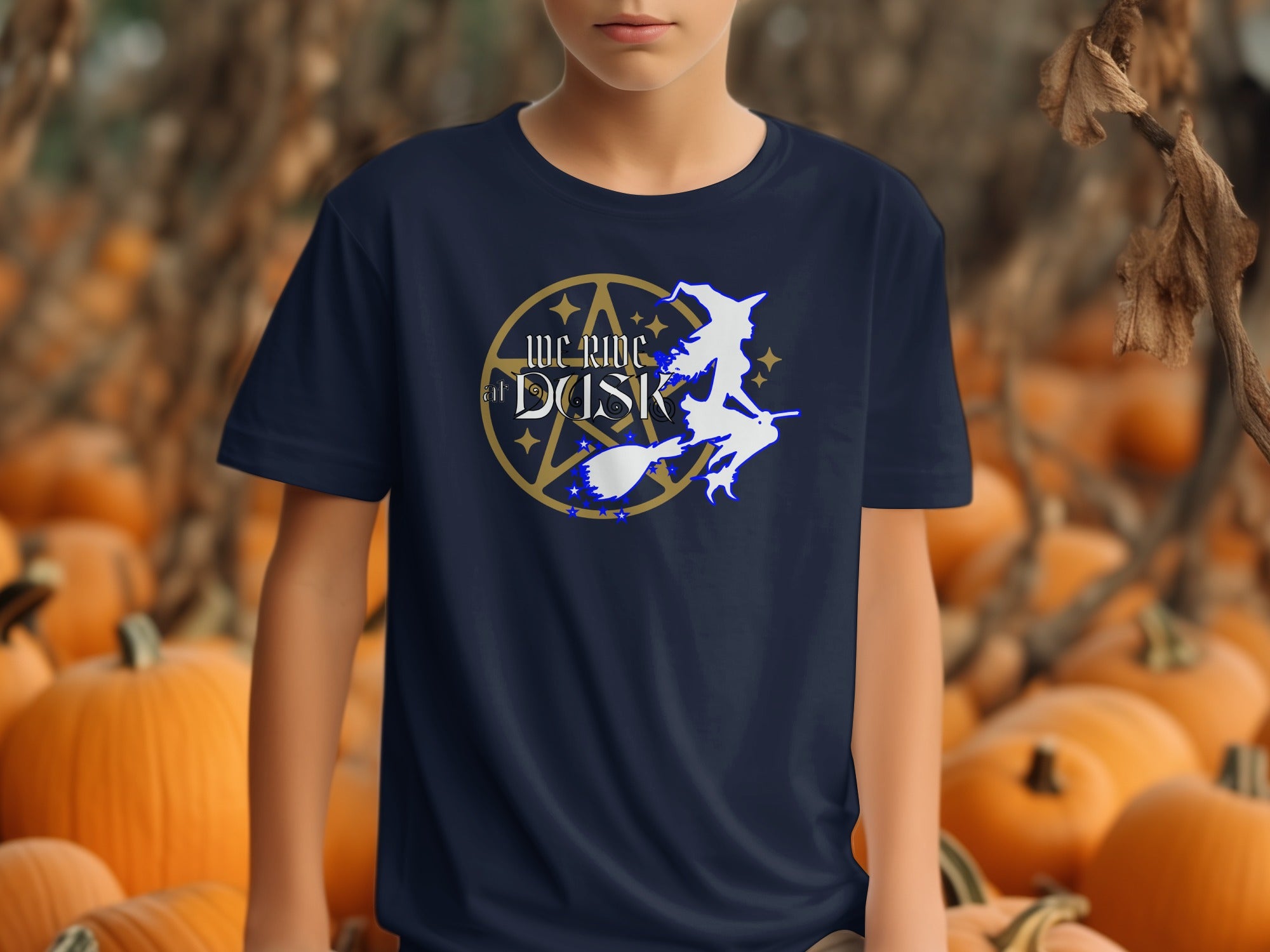 We Ride At Dusk Witch Halloween T-Shirt product