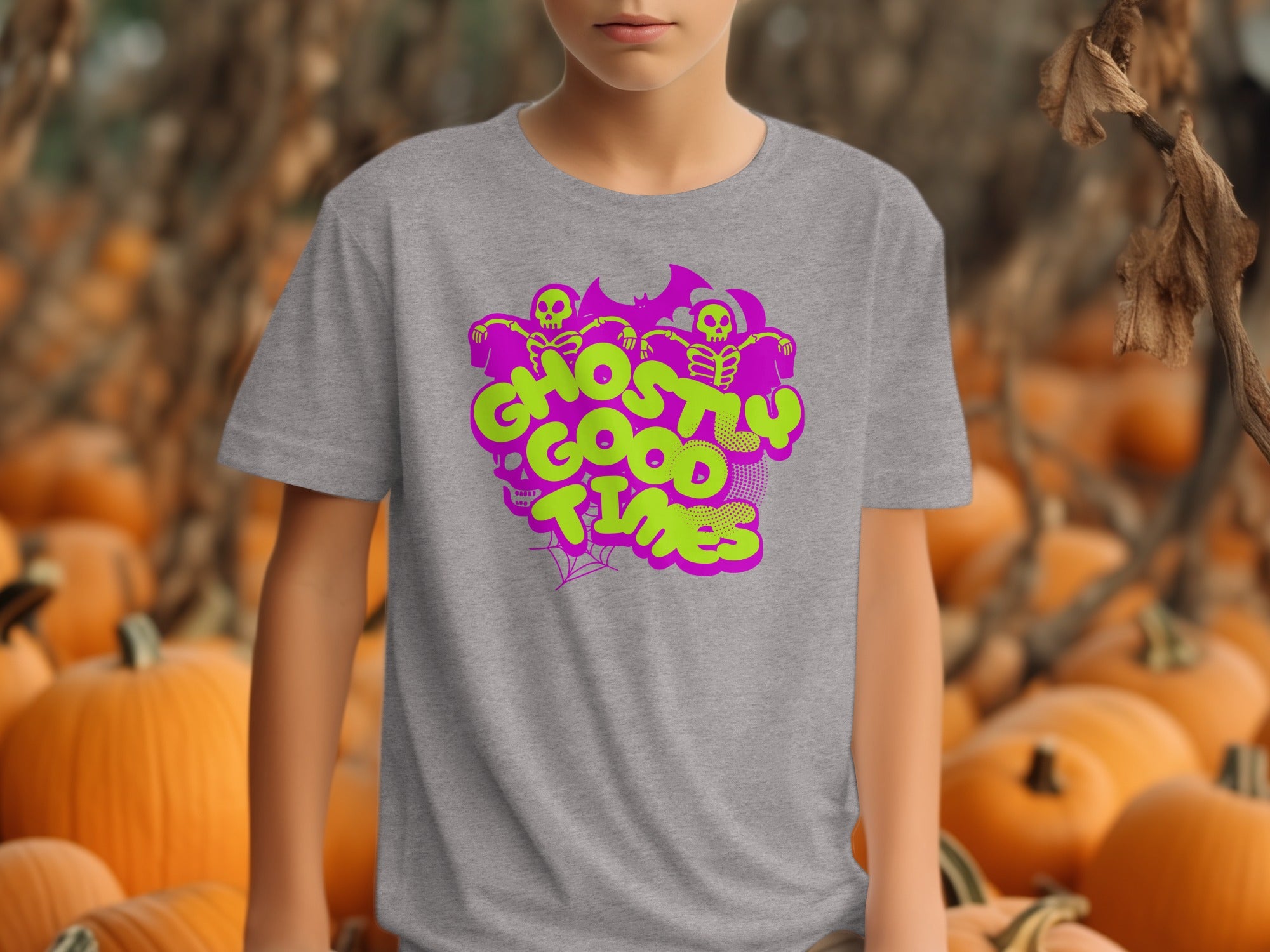 Ghostly Good Times Skeleton Graphic Halloween product