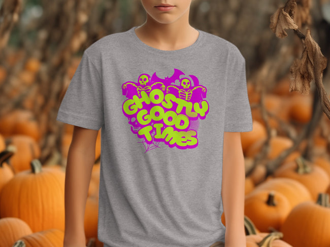 Ghostly Good Times Skeleton Graphic Halloween product