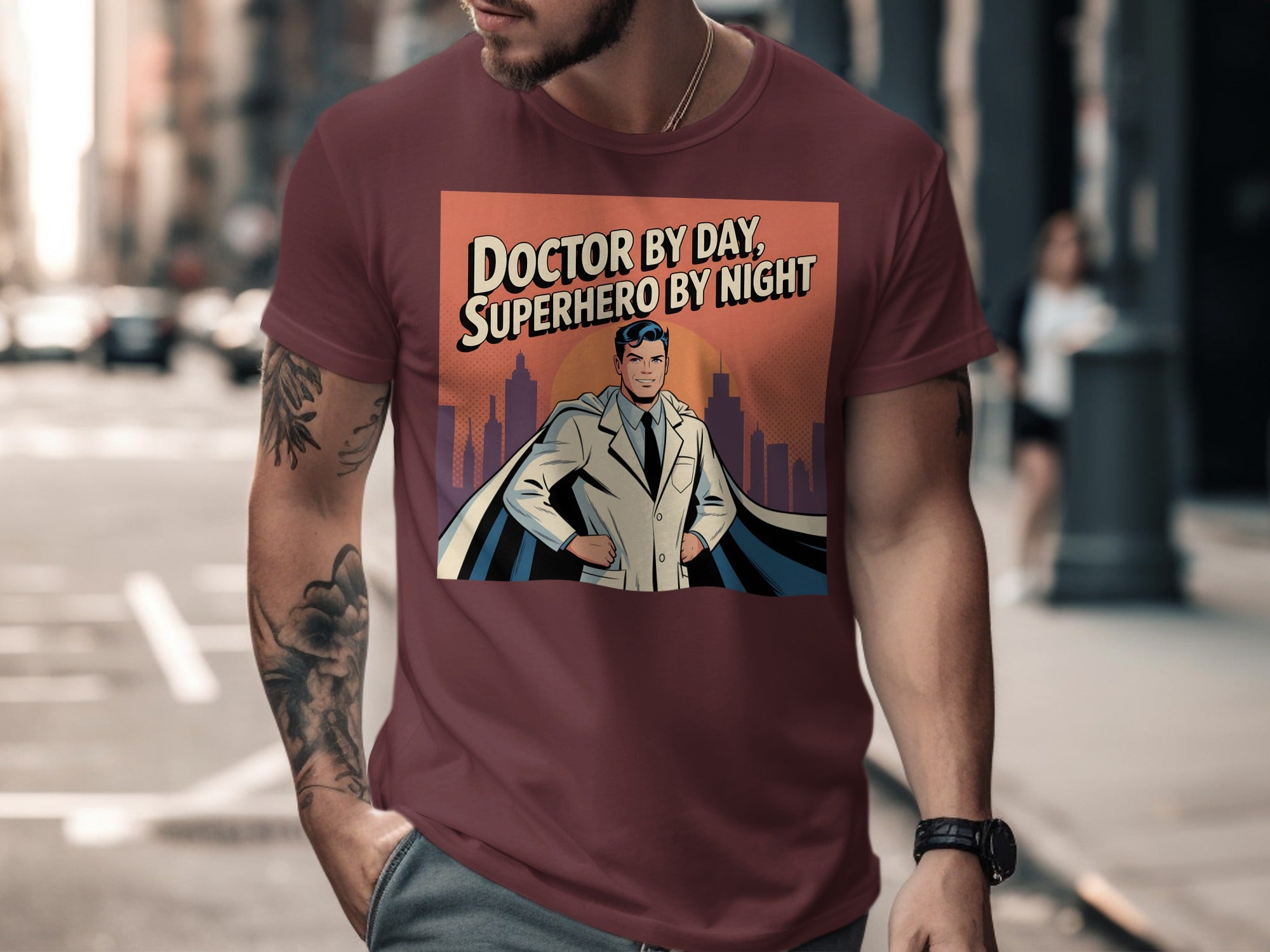 Doctor By Day Superhero By Night T-shirt product type