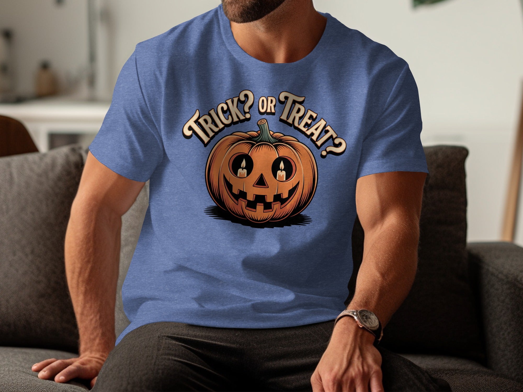 Trick or Treat Pumpkin Halloween Shirt product type