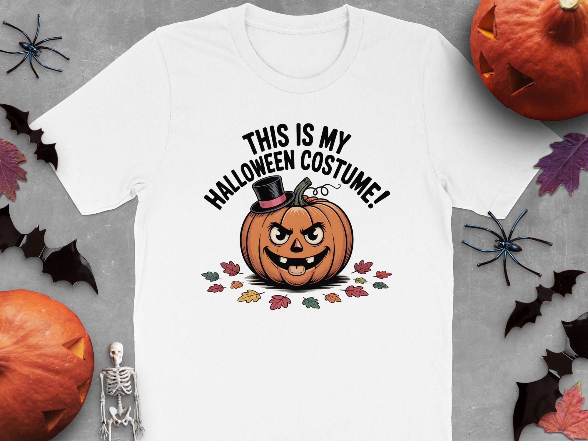 Funny Pumpkin Halloween T-Shirt Costume product type