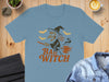 Bad Witch Design on a Fashionable T-Shirt product