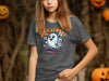 Silly Spooky Ghost on Skateboard T-Shirt product