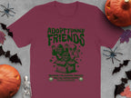 Adopt Funny Friends Unique Halloween T-shirt product type
