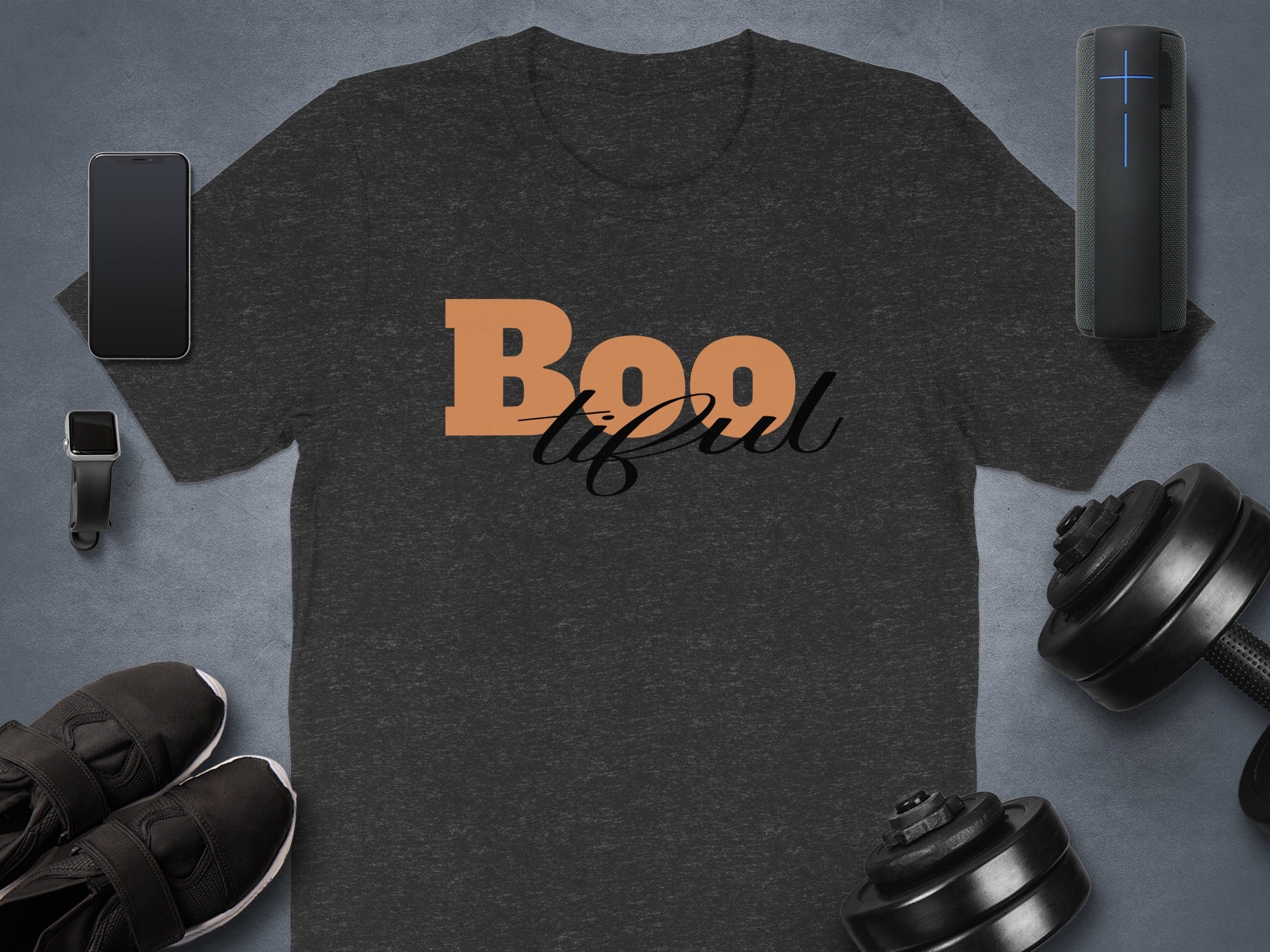 Boo-tiful Halloween Themed Graphic T-Shirt product type