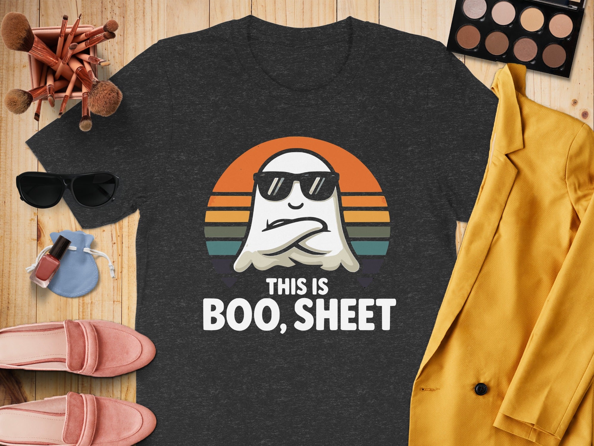 This is Boo Sheet Funny Ghost Design T-shirt product