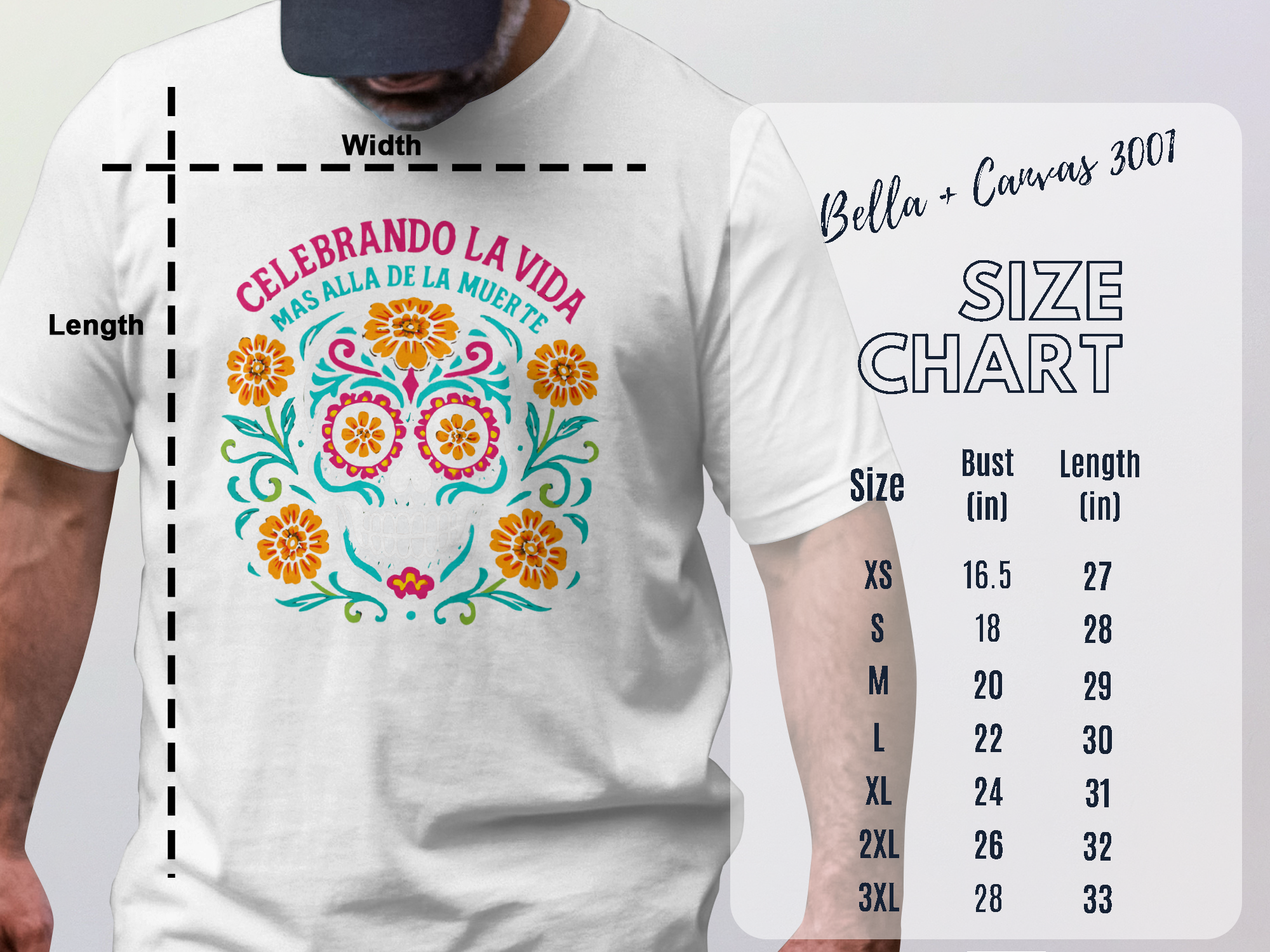 Celebrando la Vida Más Allá De La Muerte T-Shirt Product