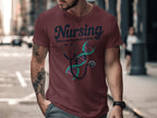 Nursing Where Caring Meets Science Graphic T-Shirt product