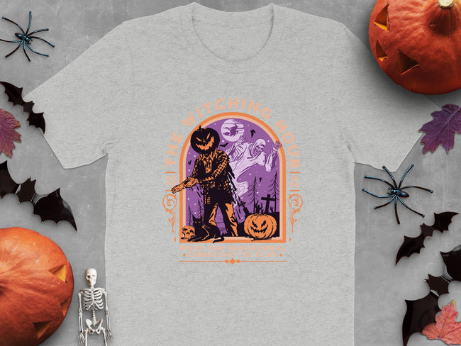 It's Witching Hour Scarecrow Halloween T-shirt product