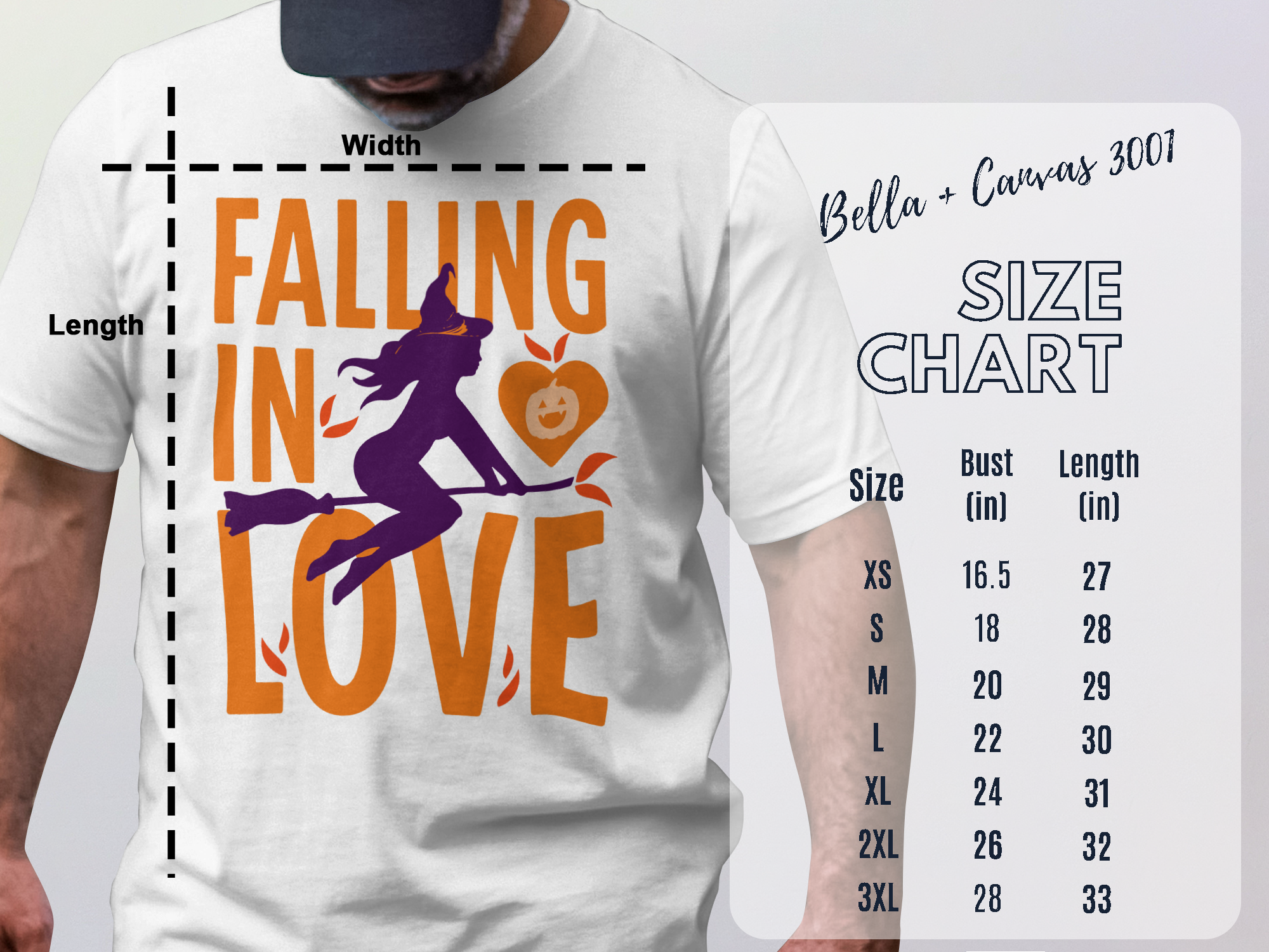 Falling in Love Witch Halloween Shirt product