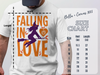 Falling in Love Witch Halloween Shirt product