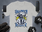 Spooky Halloween Reaper Graphic Tee Shirt product type