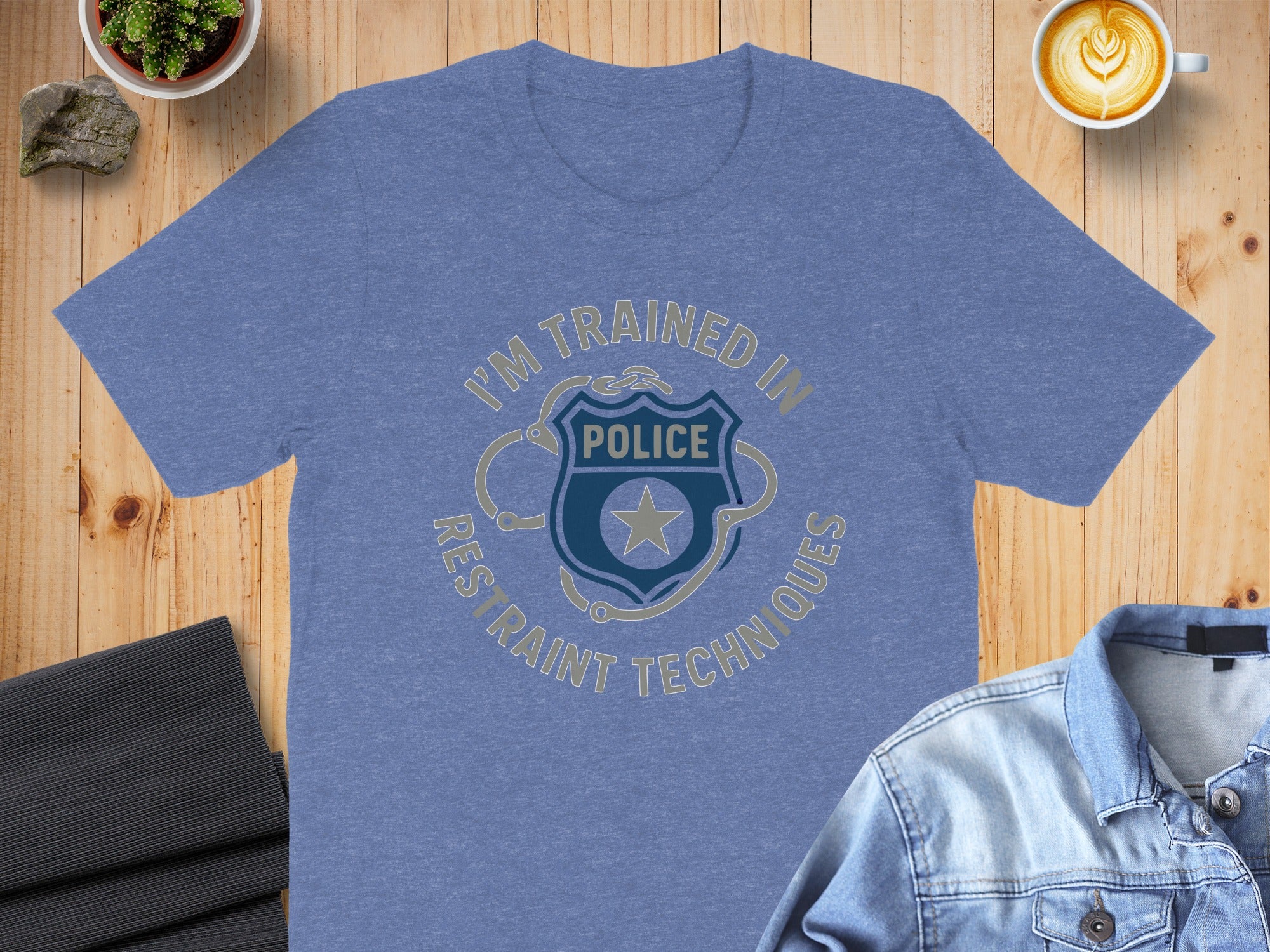 I'm Trained in Restraint Techniques Police product