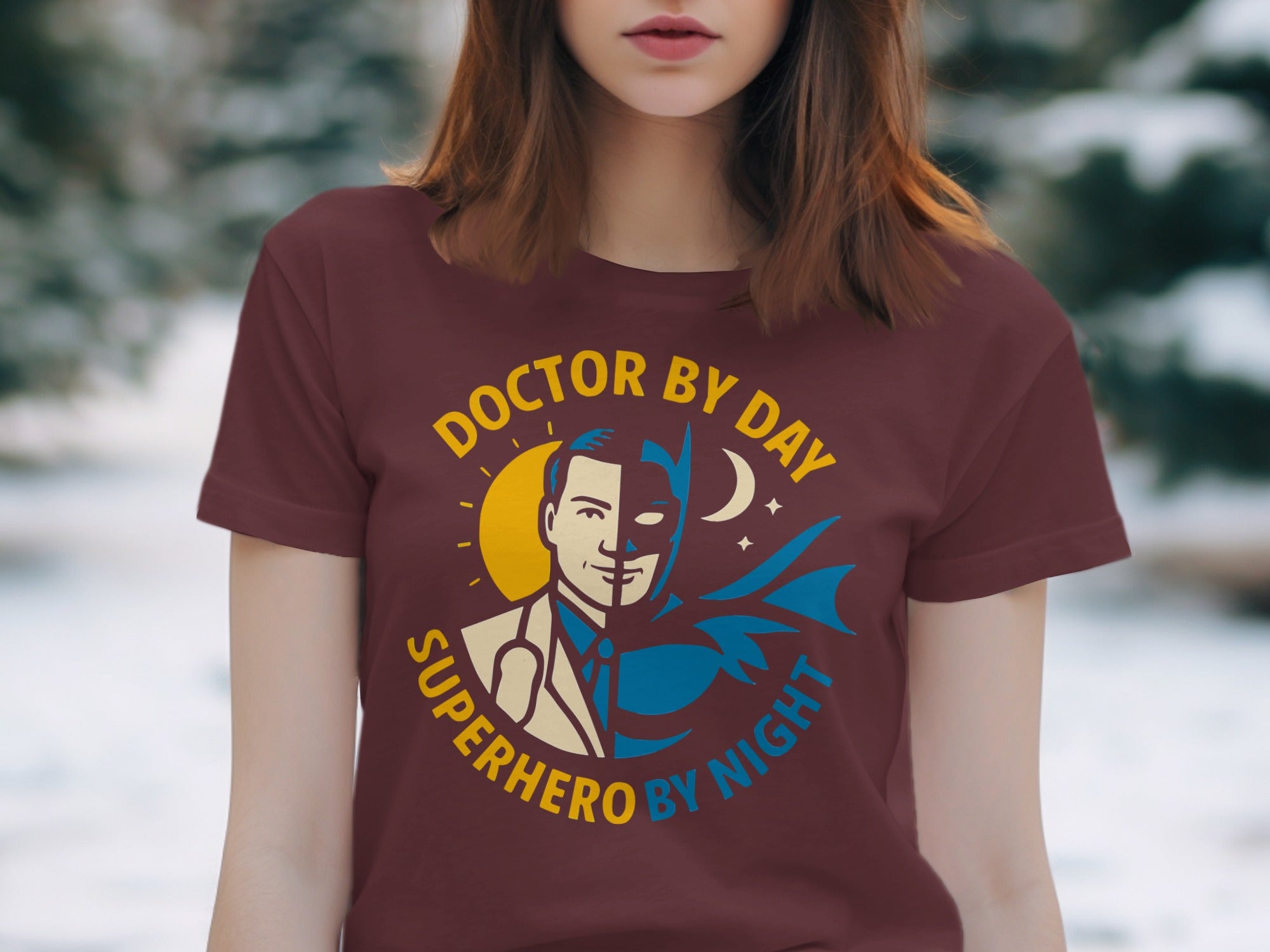 Doctor by Day Superhero by Night T-Shirt product type