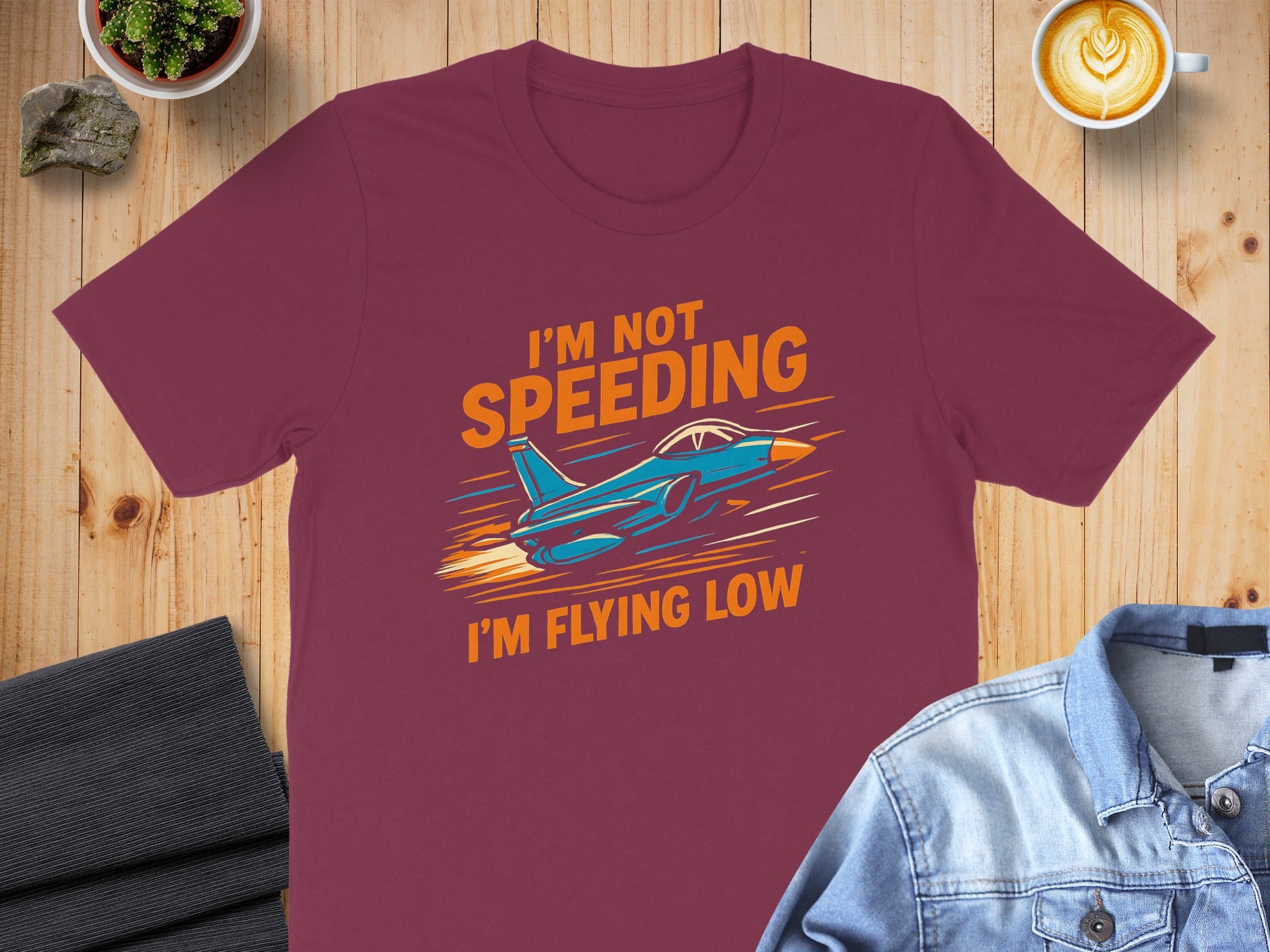 I'm Not Speeding I'm Flying Low Graphic T-shirt product type
