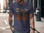 Halloween Funny Witch Graphic T-Shirt Design product type