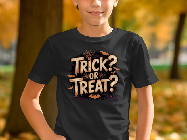 Trick? Or Treat? Youth T Shirt