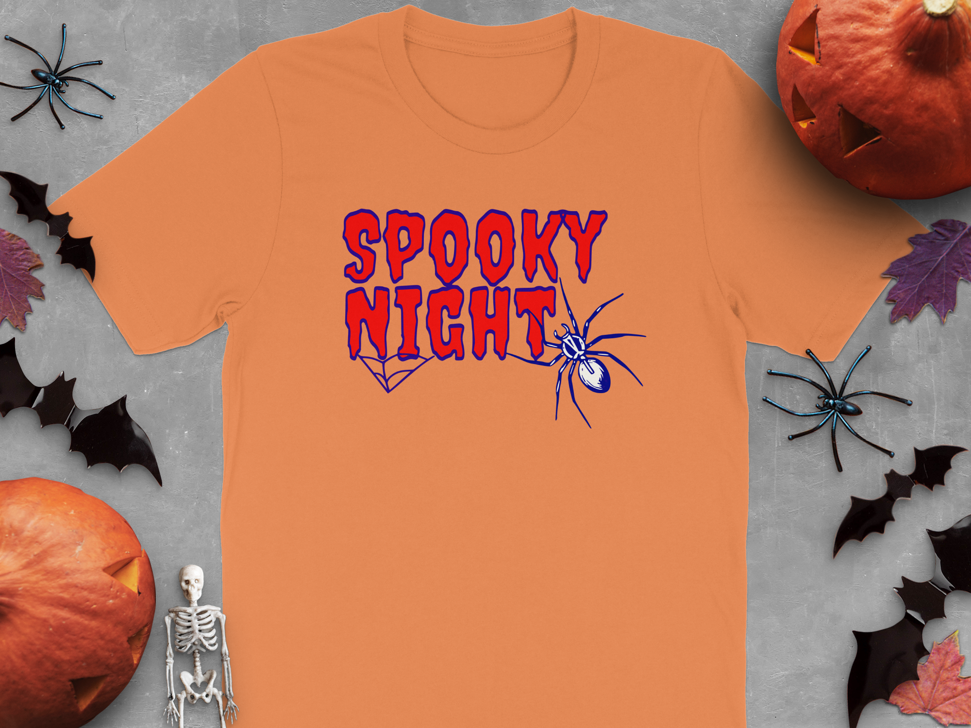 Spooky Night Graphic Halloween Themed T-shirt product