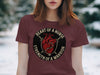 Heart of a Nurse Strength of a Warrior T-shirt product