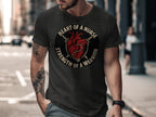 Heart of a Nurse Strength of a Warrior T-shirt product