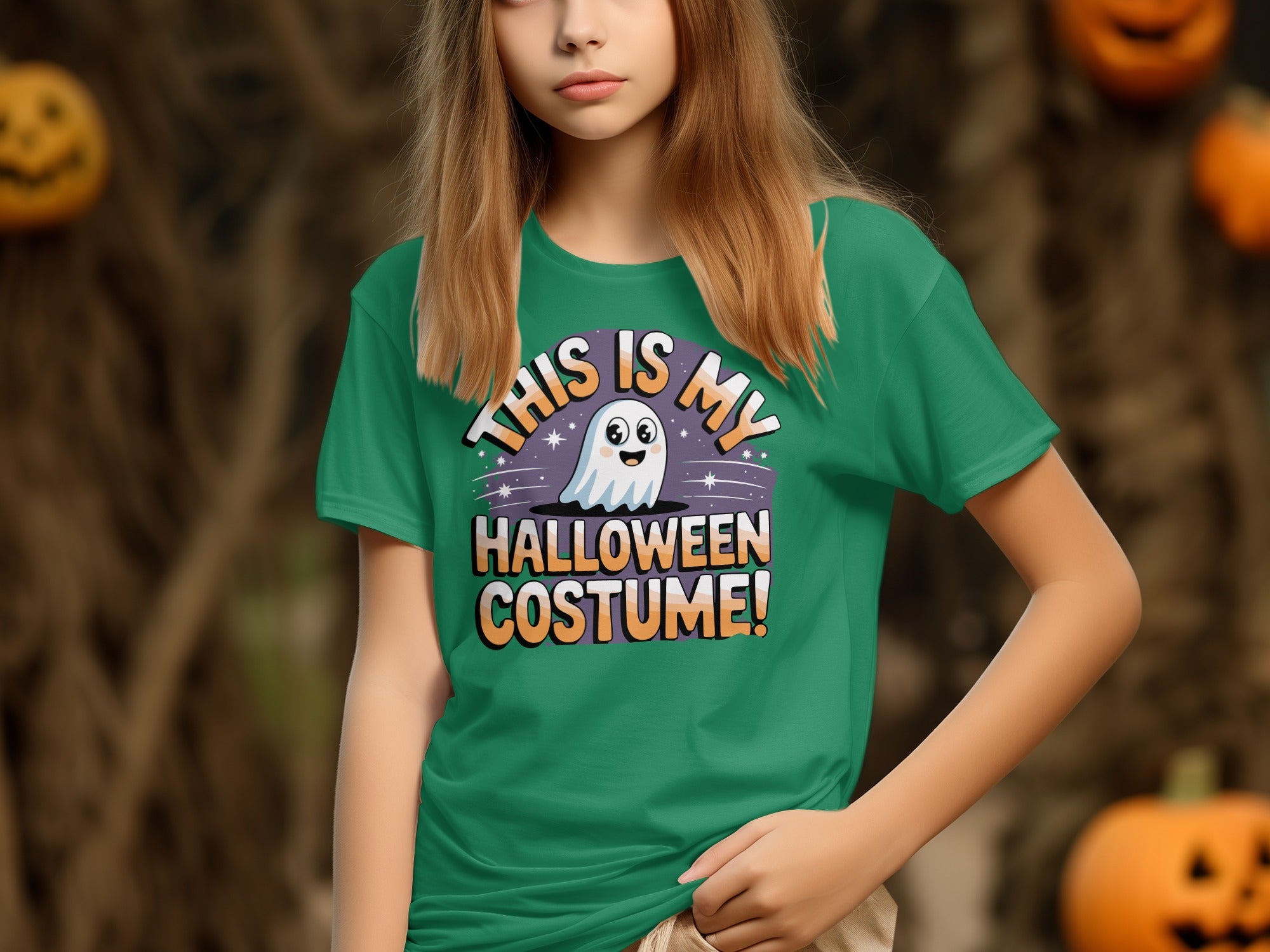 This Is My Halloween Costume Ghost T-Shirt product type