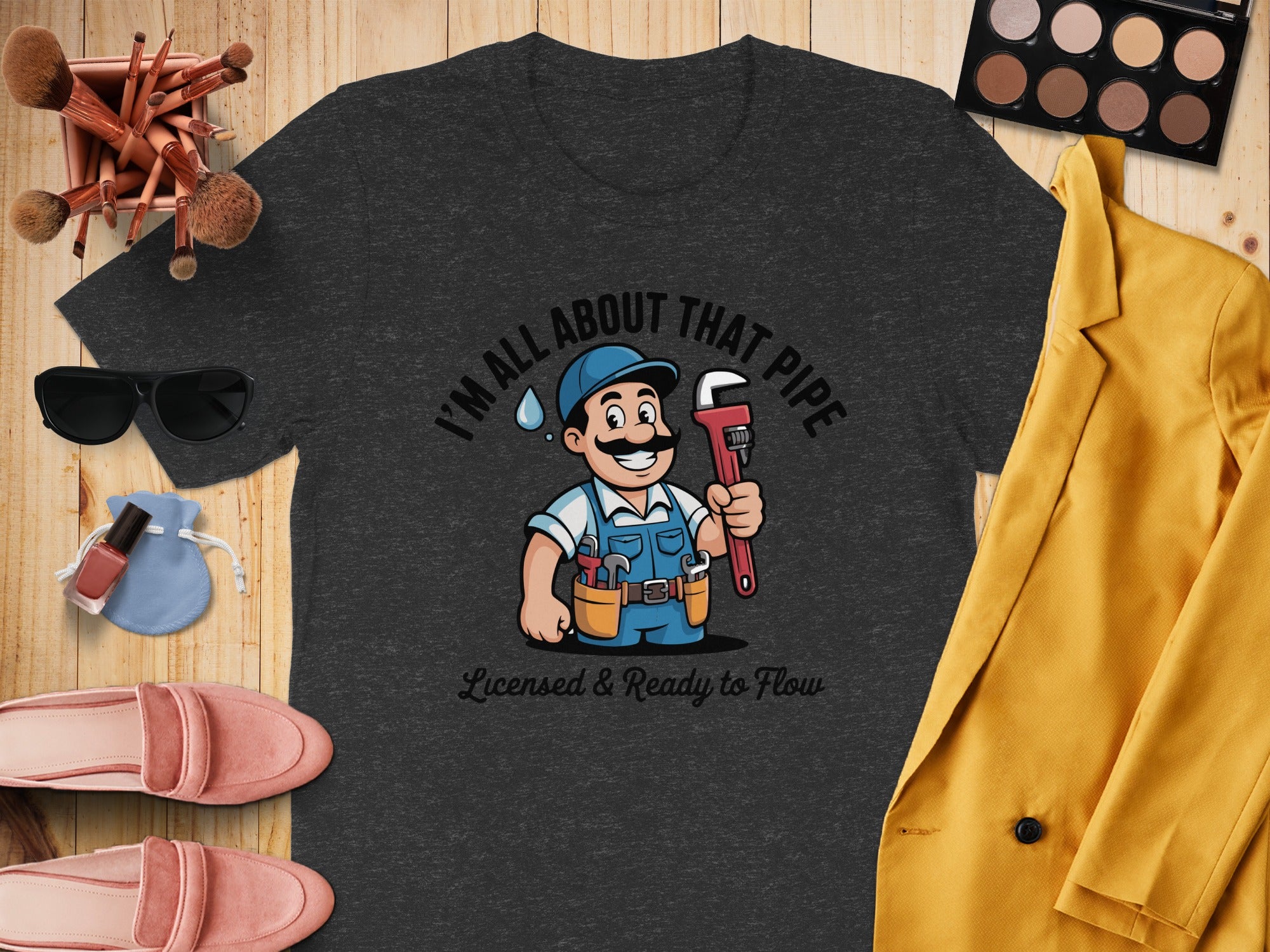 I'm All About That Pipe Licensed Ready to Flow t-shirt product