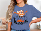 Fright Night Fun Graphic Skeletons Pumpkins T-shirt product type