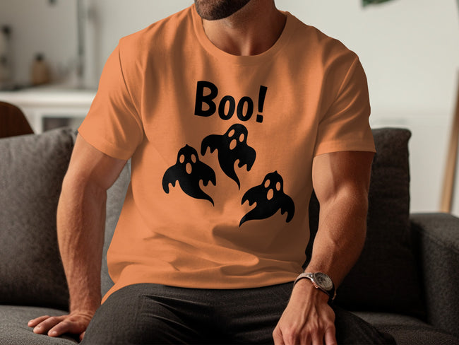 Boo Ghosts Halloween Themed T-Shirt product type