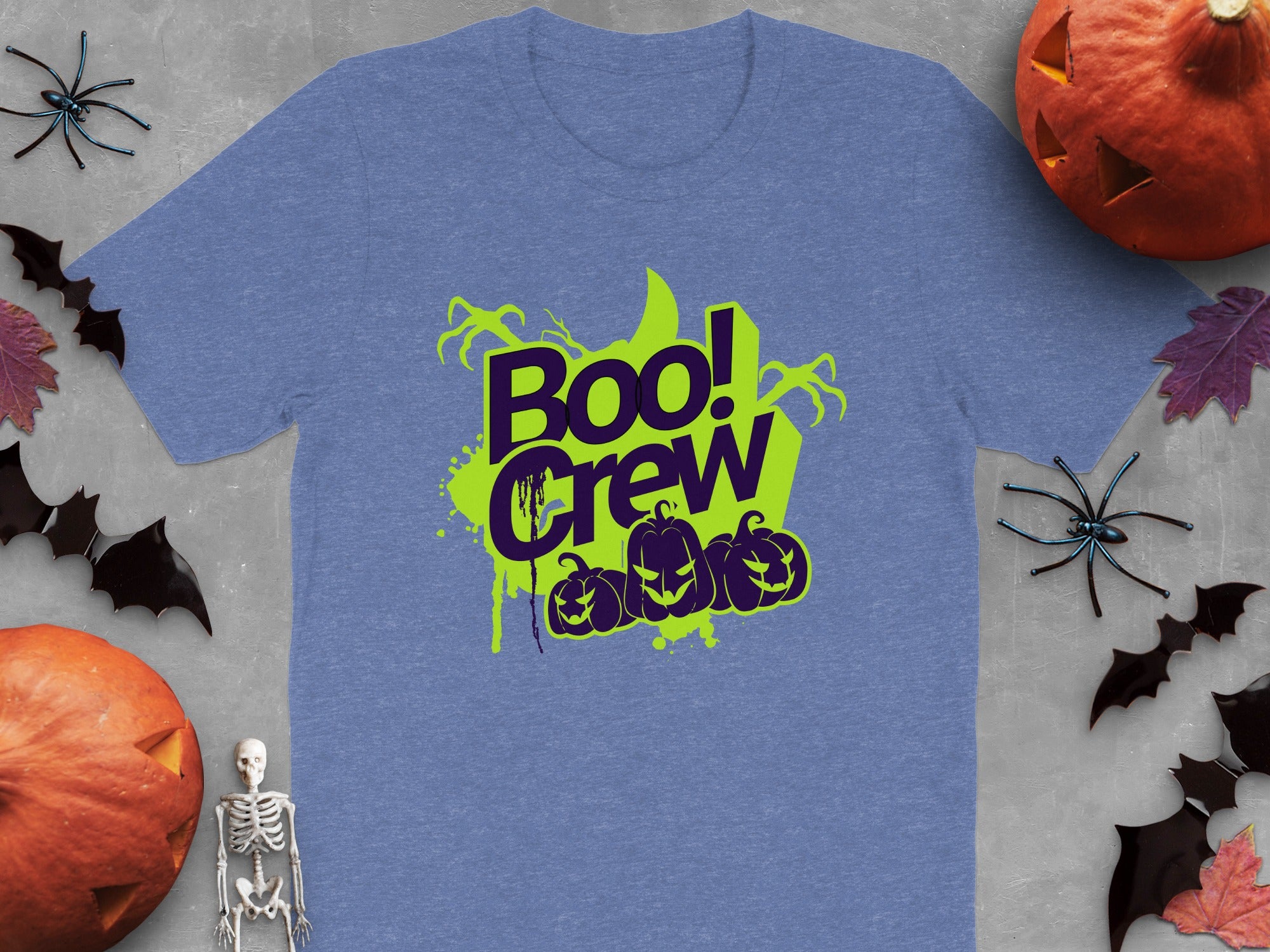 Boo Crew Halloween Themed Graphic T-Shirt product