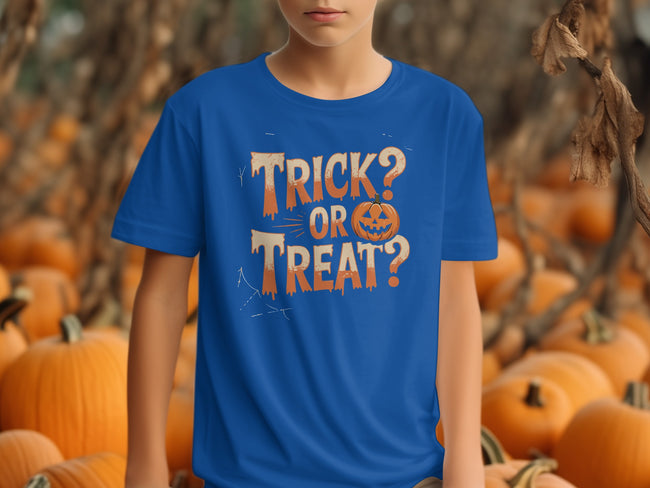 Trick Or Treat Halloween Themed Kids Shirt product