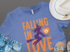 Falling in Love Witch Flying Halloween Shirt product