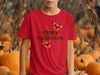 Happy Halloween Red Graphic Tee Shirt product type