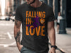 Falling In Love Graphic Tee Perfect Autumn Product Type
