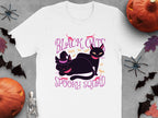 Black Cats Spooky Squad Halloween T-shirt product