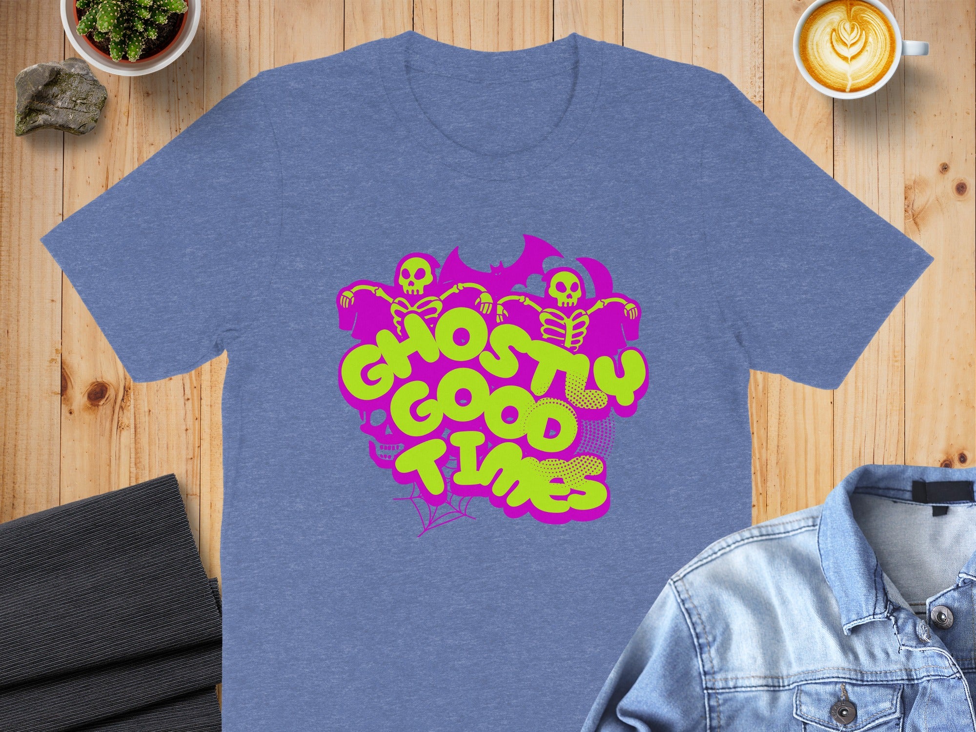 Ghostly Good Times Fun Skeletons T-shirt product